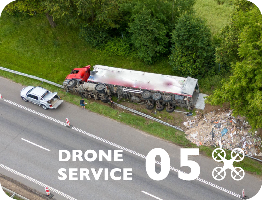 報道取材 DRONE SERVICE05